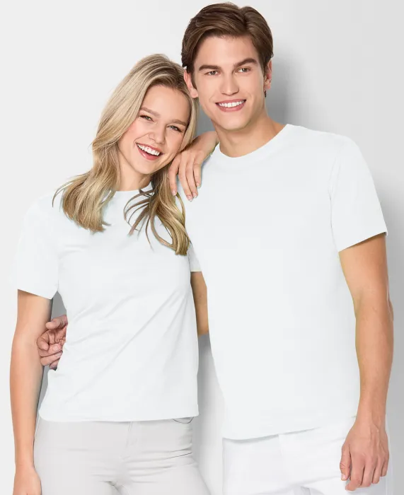 Šviesūs marškinėliai, balta
