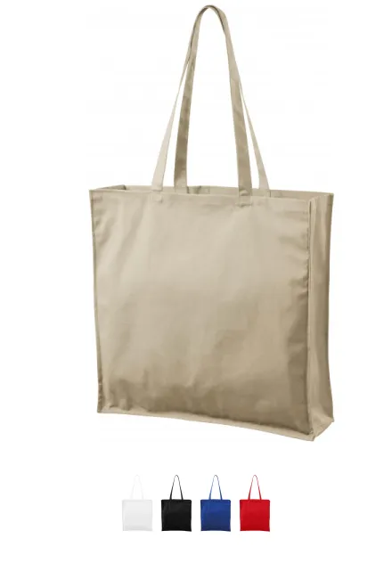 Didelis pirkinių krepšys, natūralus