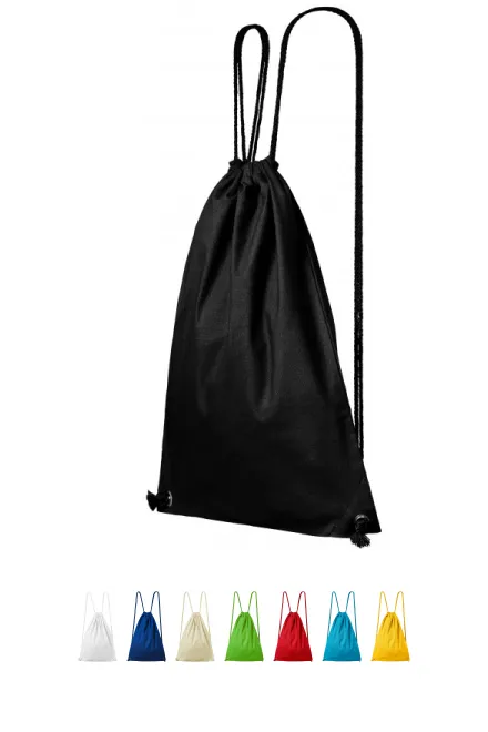 Lengva medvilninė kuprinė, juoda