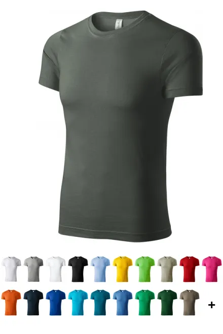 Lengvi marškinėliai trumpomis rankovėmis, tamsus skalūnas