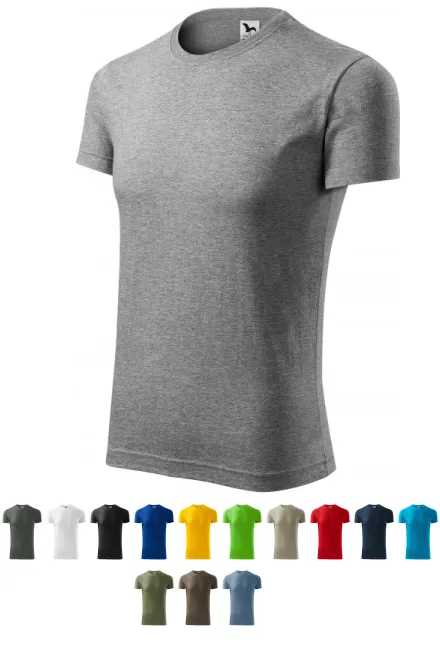 Madingi vyriški marškinėliai, tamsiai pilkas marmuras