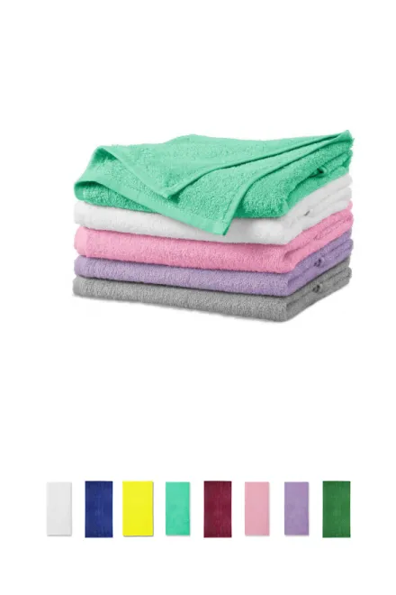 Medvilninis rankšluostis, 50x100cm, šviesiai pilka