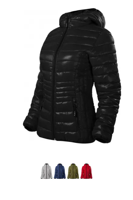 Moteriška dygsniuota striukė, juoda