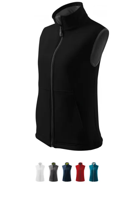 Moteriškas prigludusi liemenė, juoda