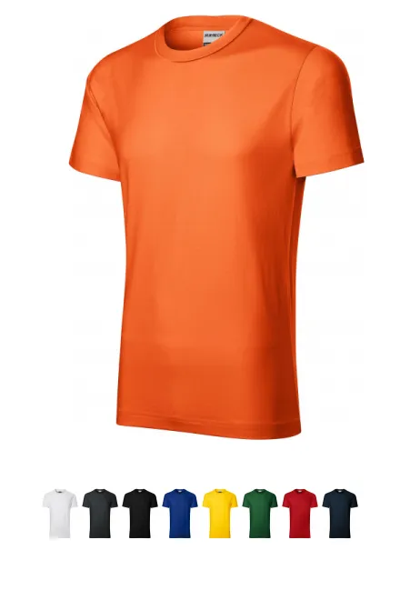 Patvarūs vyriški marškinėliai sunkesni, oranžinė