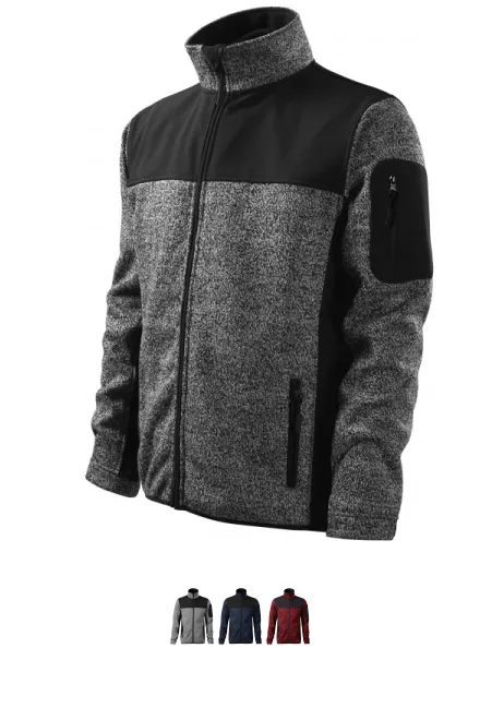 Vyriška laisvalaikio striukė, knit gray