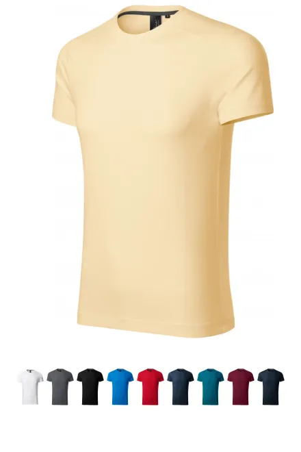 Vyriški marškinėliai dekoruoti, vanilės