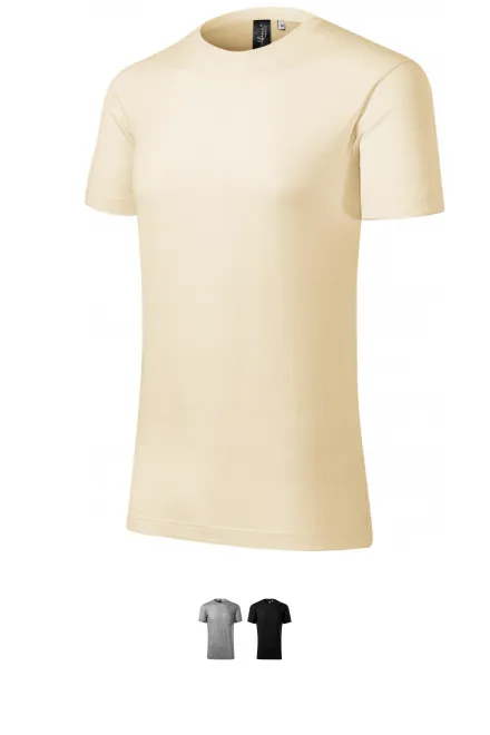 Vyriški marškinėliai iš merino vilnos, migdolų