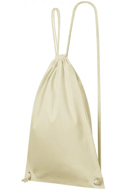 Lengva medvilninė kuprinė, natūralus