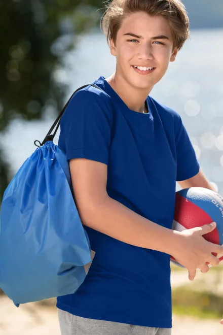 Sportiniai marškinėliai vaikams, karališkai mėlyna