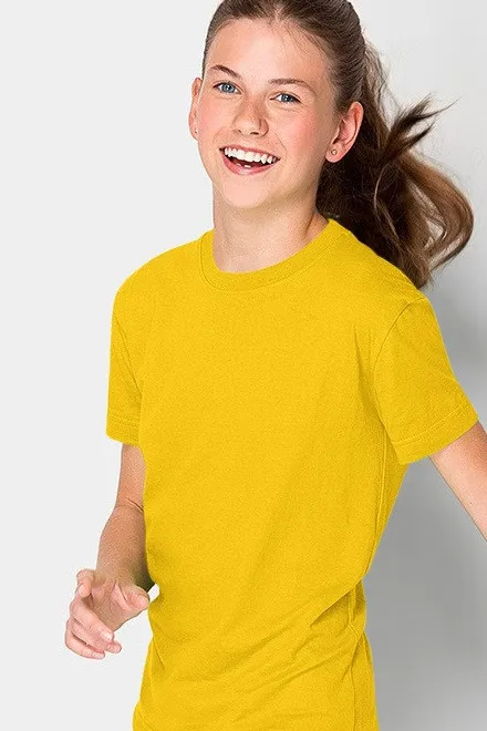 Vaikiški lengvi marškinėliai, geltona