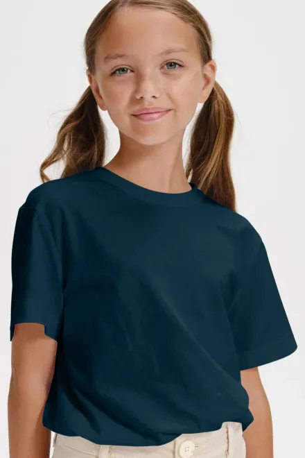 Vaikiški marškinėliai, tamsiai mėlyna