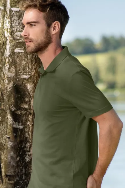 Vyriški paprasti marškinėliai, khaki