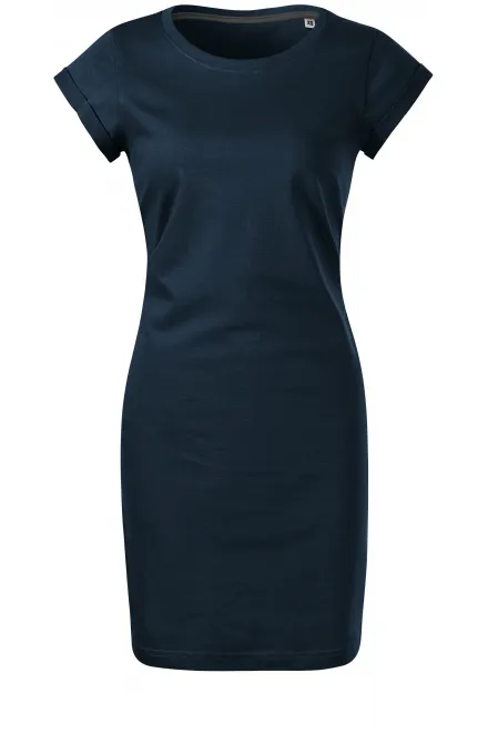 Moteriškos suknelės kiekvienai dienai - tamsiai mėlyna, M