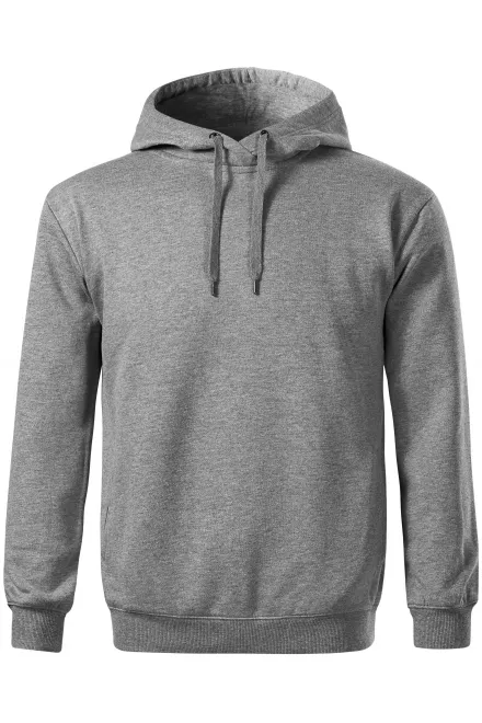 Patogus vyriškas džemperis - tamsiai pilkas marmuras, S