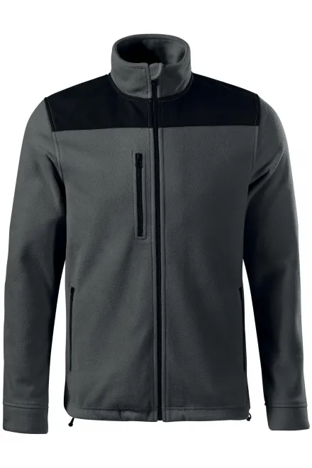 Šilta unisex vilnonė striukė - plieno pilka, L