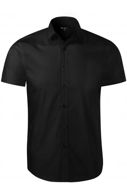Vyriški marškiniai - Slim fit - juoda, XL