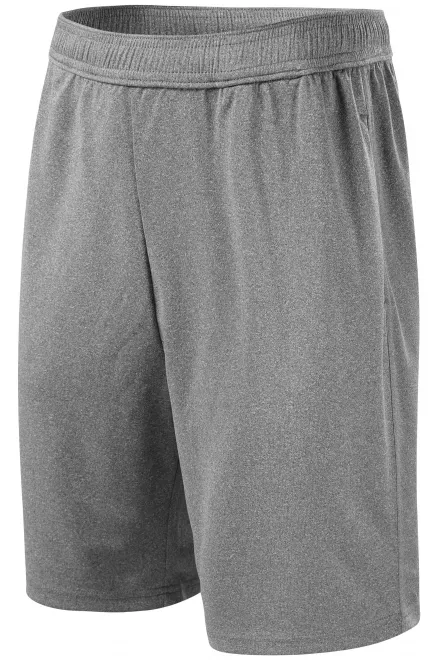 Vyriški šortai, tamsiai pilkas marmuras